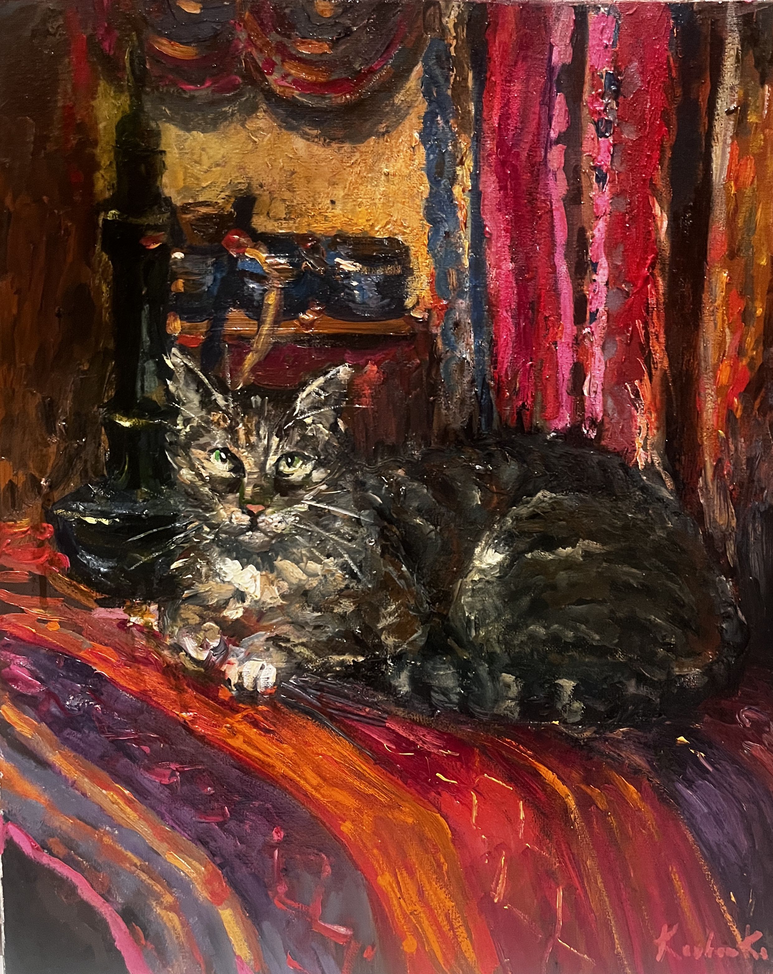 кошки в живописи
